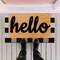 Buffalo Plaid Outdoor Rug 2x3 Cotton Woven Rug Black and White Checkered Rug Washable Front Porch Rug Fall Layered Door Mats Carpet for Indoor Outdoor Entryway Farmhouse Decor Area Rug